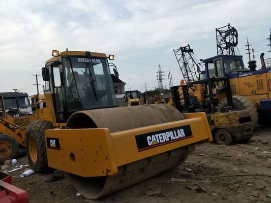 চীন 6.6L স্থানচ্যুতকরণ শুঁয়োপোকা CS-583C সেকেন্ড হ্যান্ড রোড রোলার সরবরাহকারী