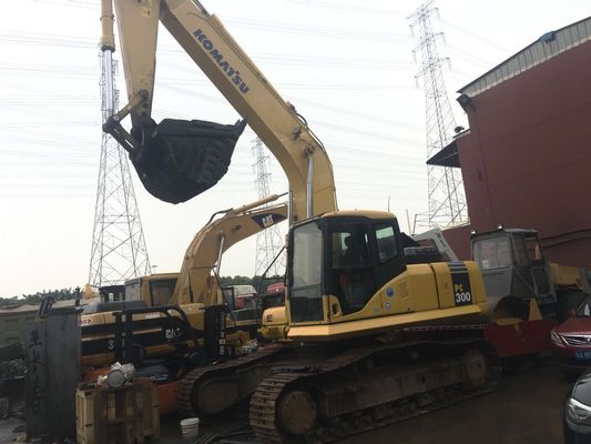 1.4m3 বালতি 30 টন PC300-7 ক্রলারের ব্যবহৃত কোমাটসু খননকারক সরবরাহকারী