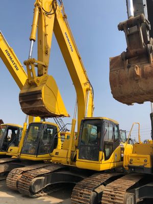 5.5 কিলোমিটার / এইচ গতি 107KW PC220-7 ক্রলারের ব্যবহৃত কোমাটসু খননকারক সরবরাহকারী