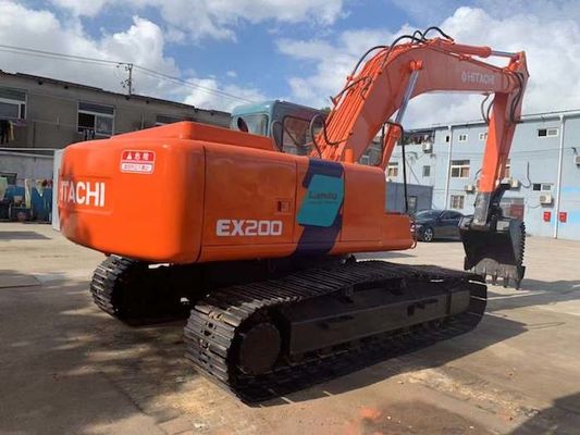 কাজের সময় 4074 ঘন্টা 0.8cbm EX200-3 হিটাচি খননকারীর ব্যবহার সরবরাহকারী
