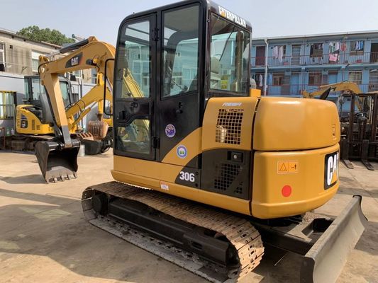 0.3 মি 3 বালতি 5800 কেজি কেটারপিলার 306 ডি ব্যবহৃত ক্রলার খননকারীর সরবরাহকারী