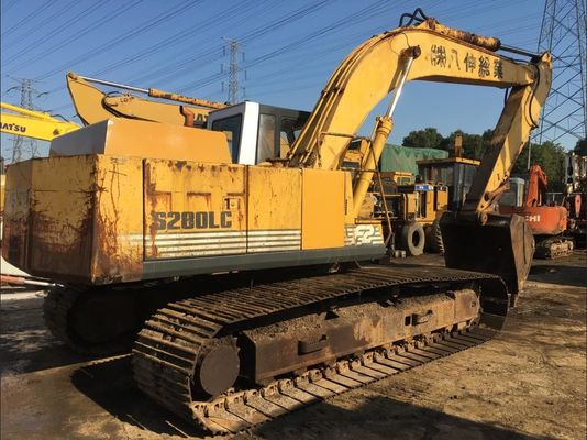 0.7 মি 3 বালতি আসল রঙ 18ton এস 280 এফ 2 ব্যবহৃত সুমিটোমো এক্সক্যাভেটর সরবরাহকারী