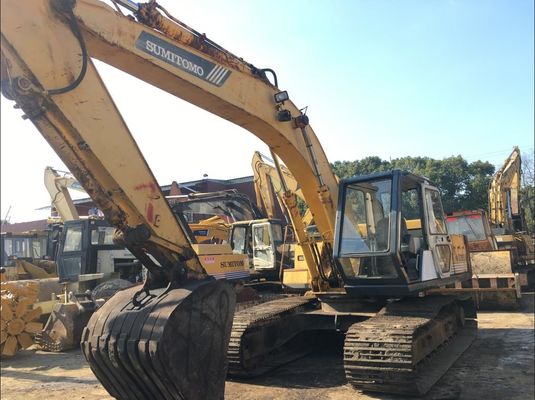 0.7 মি 3 বালতি আসল রঙ 18ton এস 280 এফ 2 ব্যবহৃত সুমিটোমো এক্সক্যাভেটর সরবরাহকারী