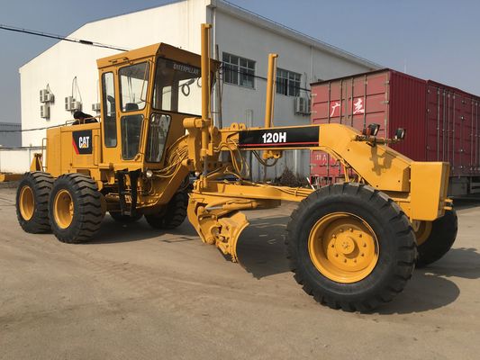 10.3L স্থানচ্যুতি 21000 কেজি কেটারপিলার 120 এইচ মোটর গ্রেডার ব্যবহৃত হয়েছে সরবরাহকারী