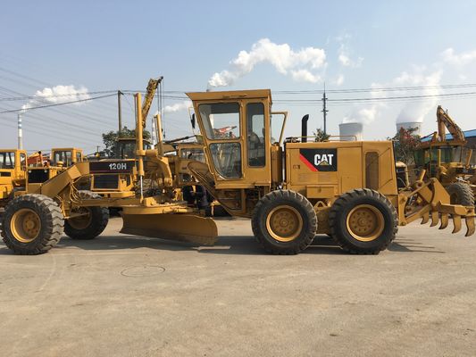 10.3L স্থানচ্যুতি 21000 কেজি কেটারপিলার 120 এইচ মোটর গ্রেডার ব্যবহৃত হয়েছে সরবরাহকারী