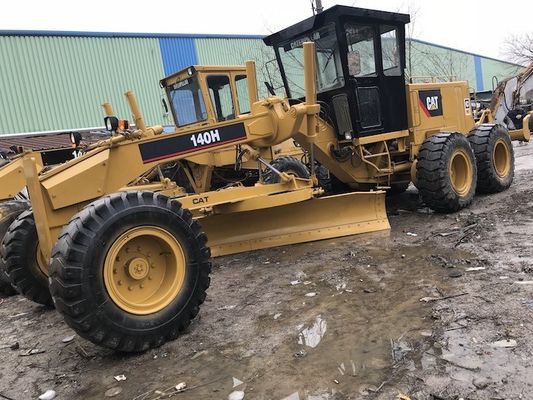 সর্বাধিক শক্তি 185HP 6 সিলিন্ডারস ক্যাটারপিলার 140 এইচ ওল্ড মোটর গ্রেডার সরবরাহকারী