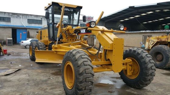 7.2L স্থানচ্যুতি 17510 কেজি কেটারপিলার 140 কে ব্যবহৃত মোটর গ্রেডার সরবরাহকারী