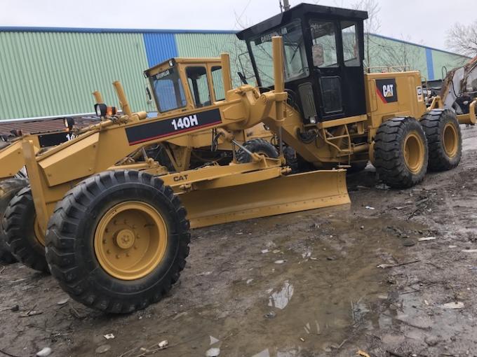 সর্বাধিক শক্তি 185HP 6 সিলিন্ডারস ক্যাটারপিলার 140 এইচ ওল্ড মোটর গ্রেডার 0