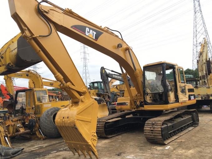 মিনি 1.3m3 / 2.1m3 বালতি 320 বিএল ব্যবহৃত শুঁয়োপোকা খননকারীর 1