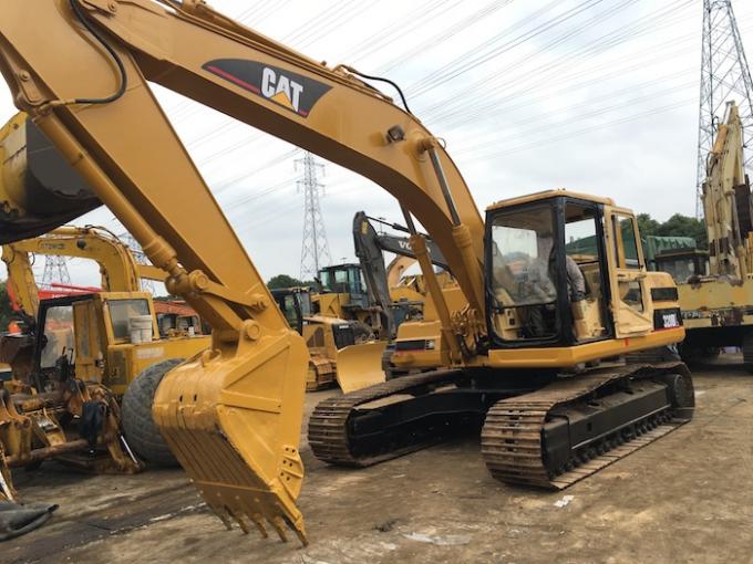 মিনি 1.3m3 / 2.1m3 বালতি 320 বিএল ব্যবহৃত শুঁয়োপোকা খননকারীর 2